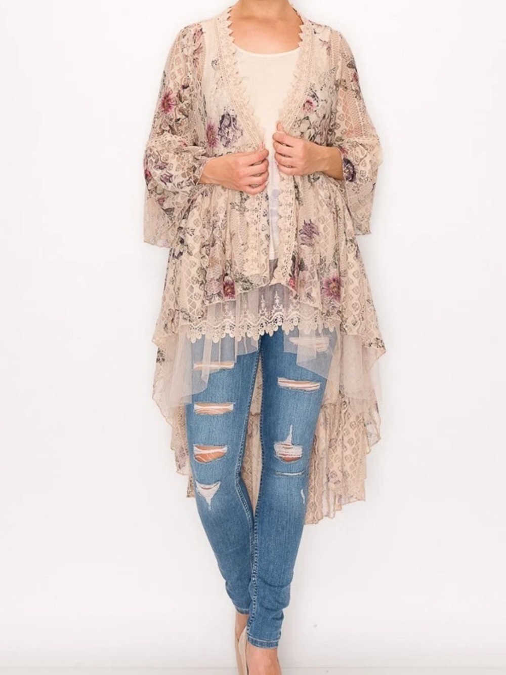 Origami Lace Crochet Duster/kimono Cardigan
Shabby Chic Festival